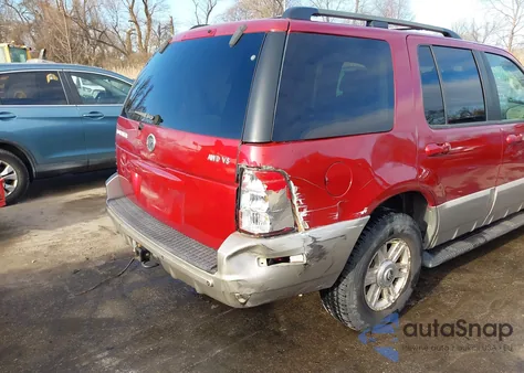 2002 Mercury Mountaineer from USA, damaged, VIN 4M2ZU86W12ZJ16791
